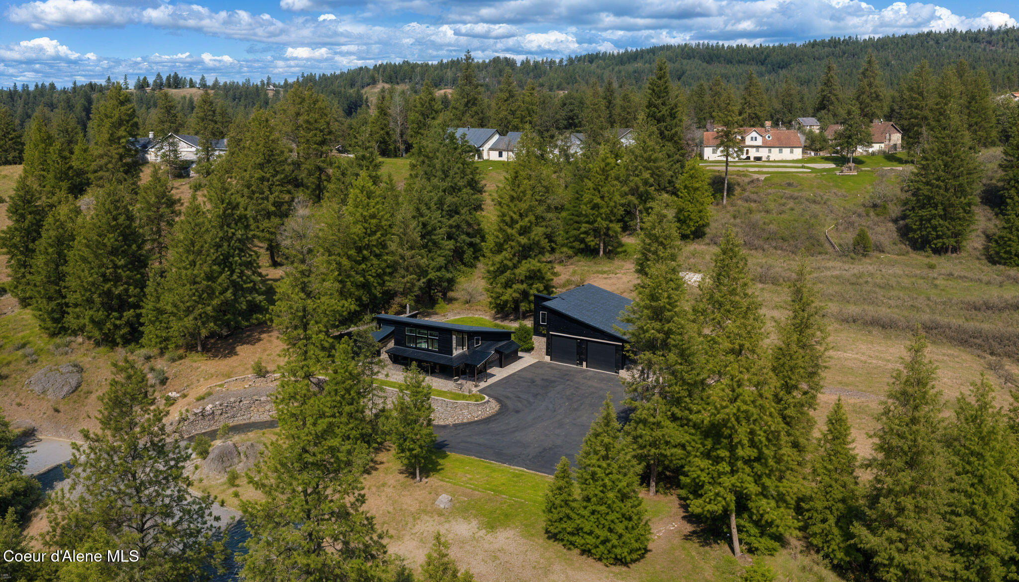 6799 East Shiras Road Coeur D'Alene, ID 83814 - Photo 98 of 98 Exterior Aerial