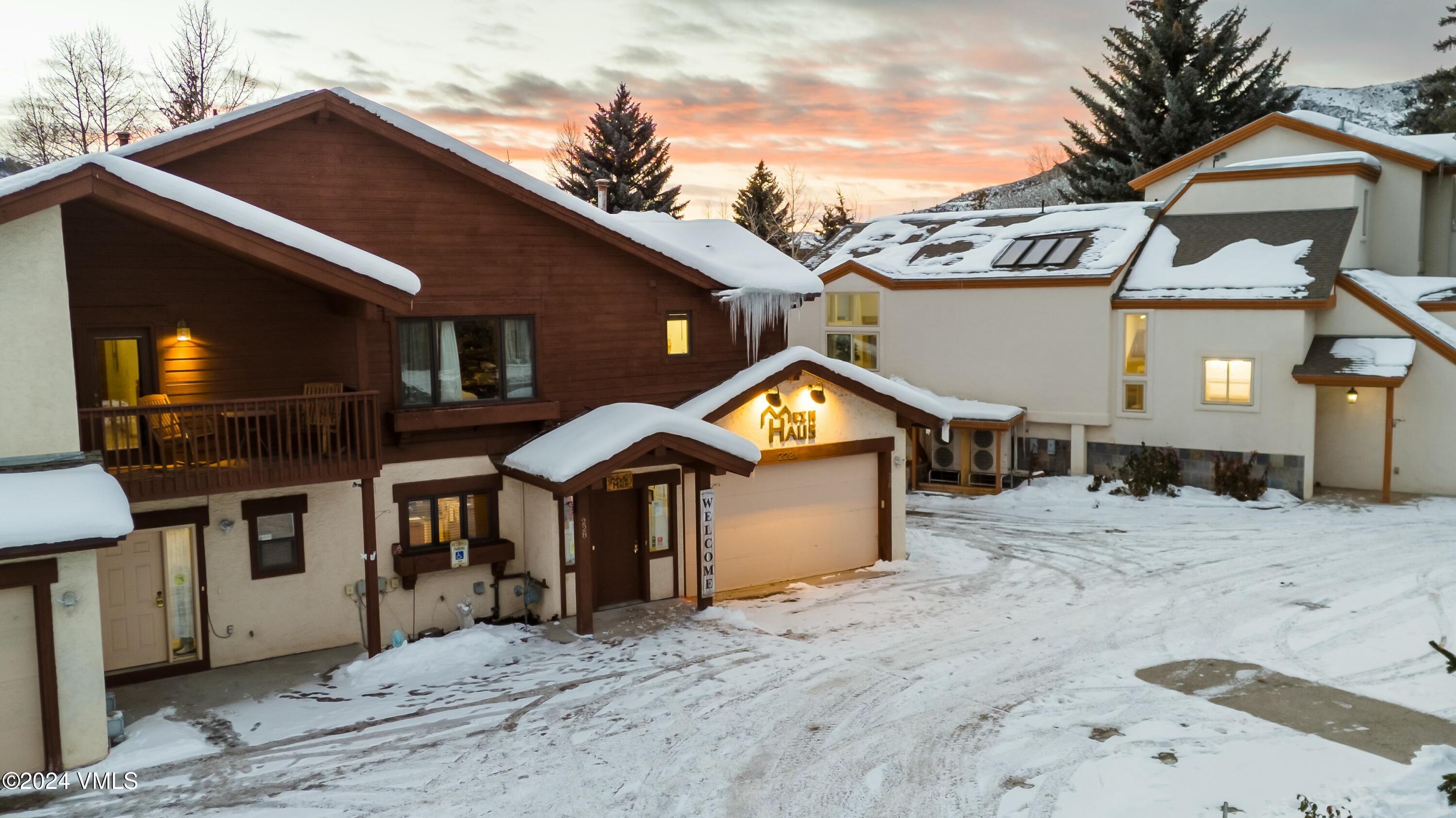 228-238 West Beaver Creek Boulevard, Unit A & B Avon, CO 81620 - Photo 62 of 72 MEIN HAUS (left) and MI CASA (right)