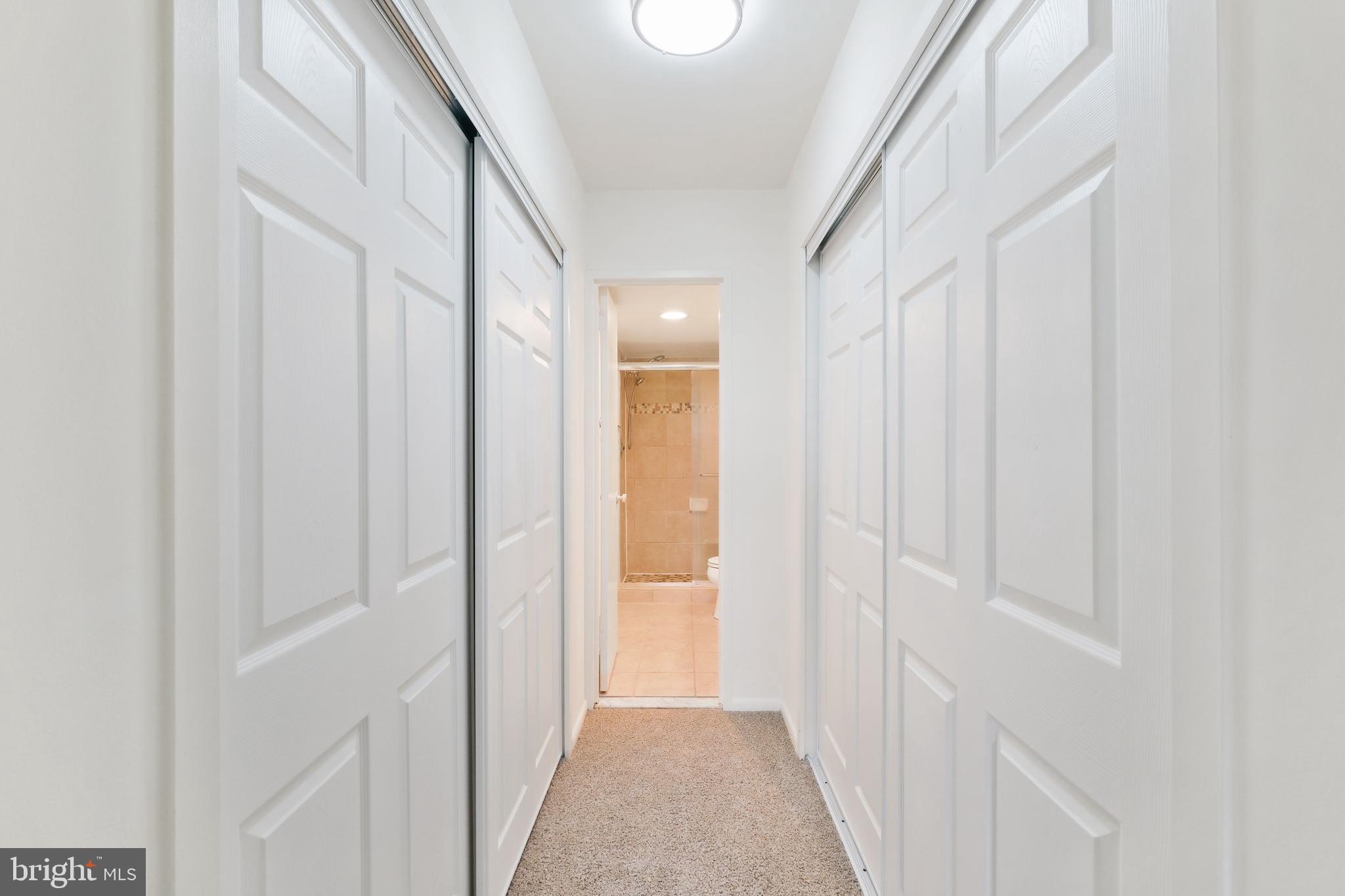 5101 River Road, Unit 513 Bethesda, MD 20816 - Photo 21 of 42 Dual Sided Closet in Primary Bedroom