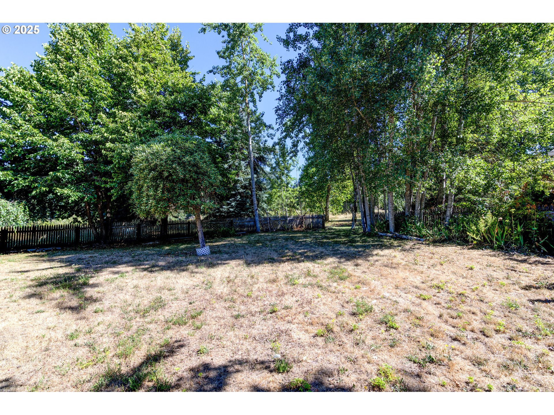 25113 South Ridge Road Beavercreek, OR 97004 - Photo 18 of 43 a view of a yard covered in snow