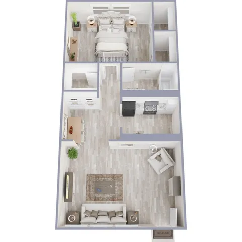 a view of an house with swimming pool and sitting area