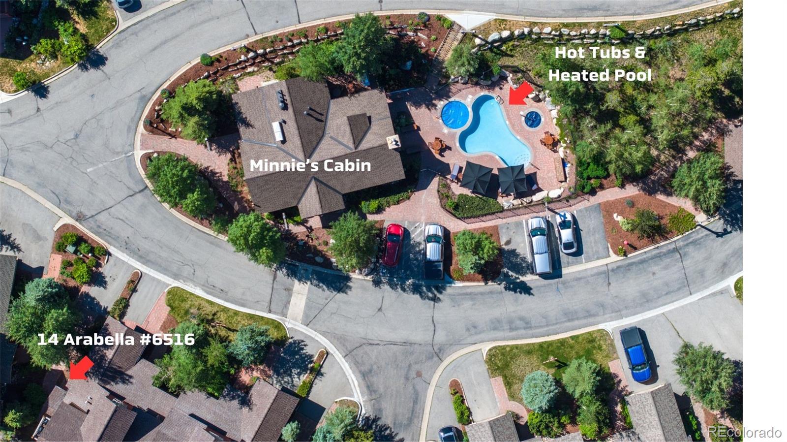 14 Arabella Drive, Unit 6516 Dillon, CO 80435 - Photo 33 of 39 an aerial view of swimming pool