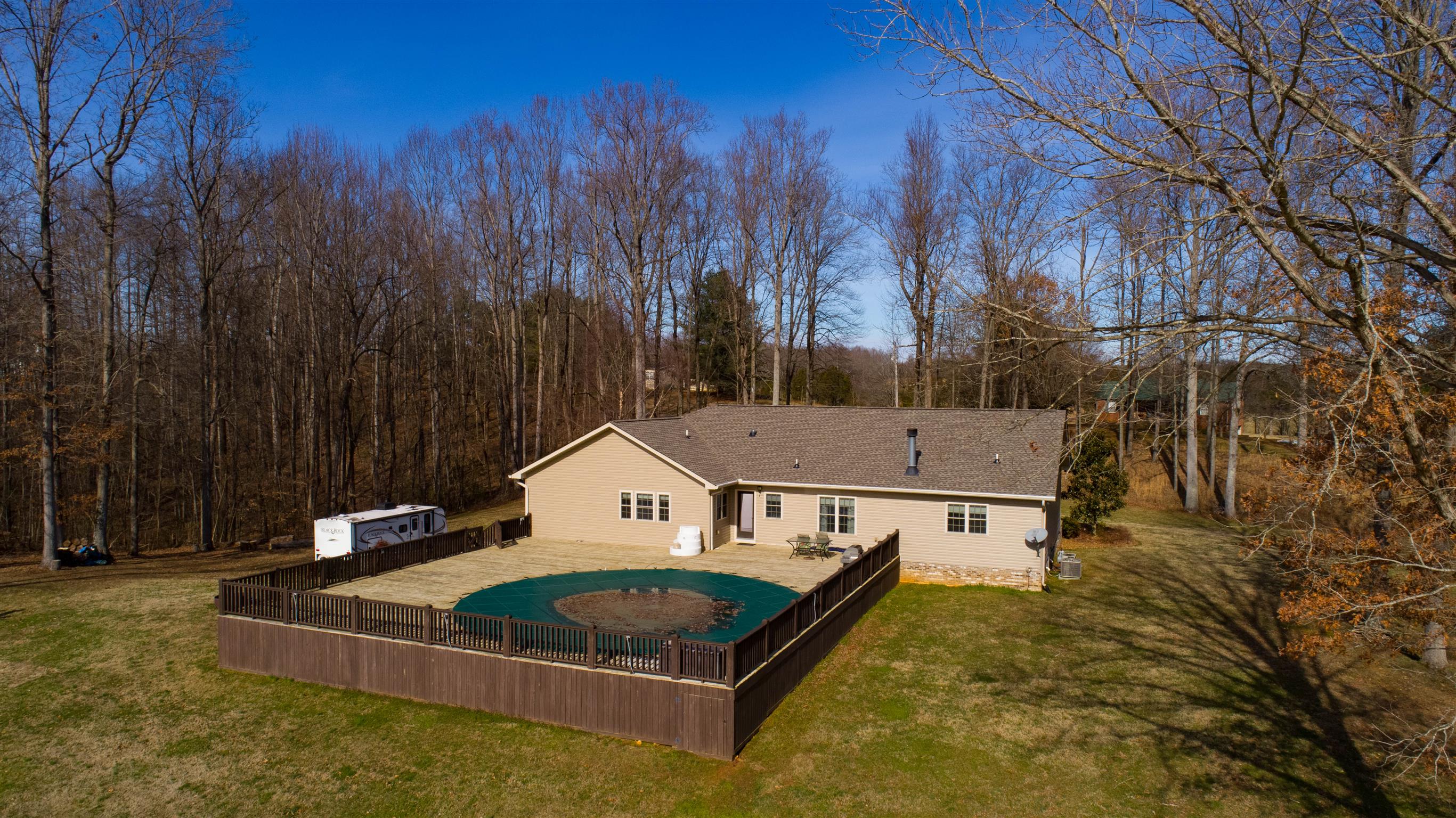 2141 Cunningham Road Cookeville, TN 38506 - Photo 28 of 30 Look at that deck! Includes a natural gas line so all you need is your grill and some pool loungers!
