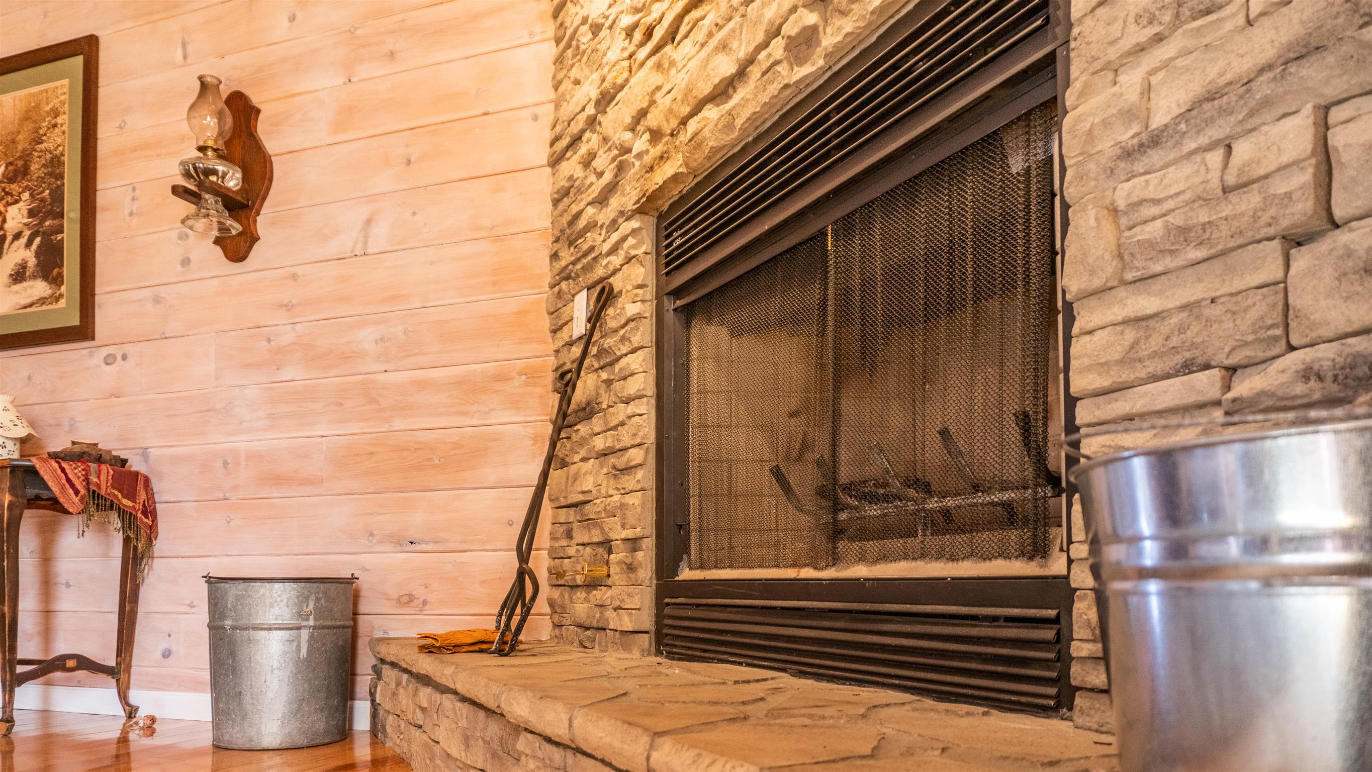 2141 Cunningham Road Cookeville, TN 38506 - Photo 7 of 30 Lovely wood burning fireplace with a gas starter!