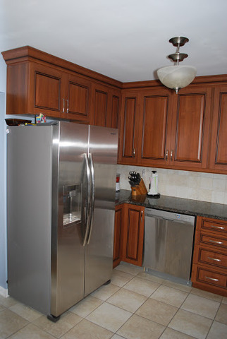 1318 Hickory Road Homewood, IL 60430 - Photo 7 of 21 a kitchen with stainless steel appliances granite countertop a refrigerator and a sink