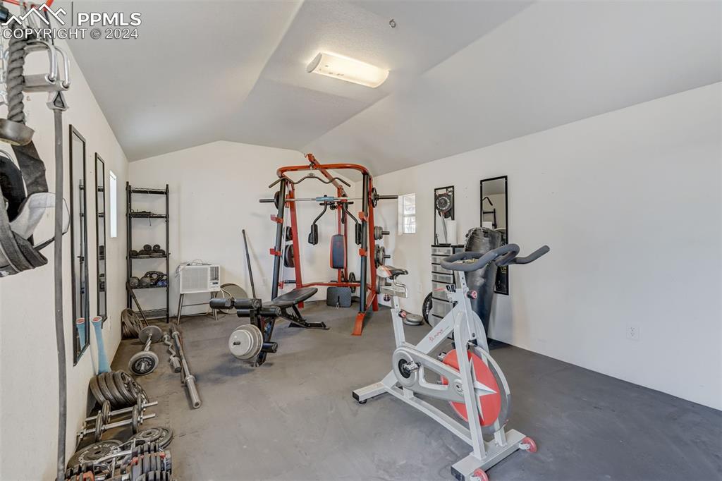 20880 Scott Road Calhan, CO 80808 - Photo 35 of 50 a view of a room with gym equipment