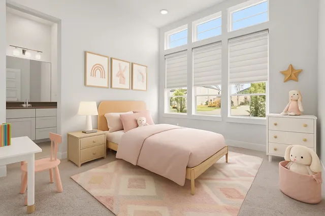 a bathroom with a granite countertop sink mirror and double