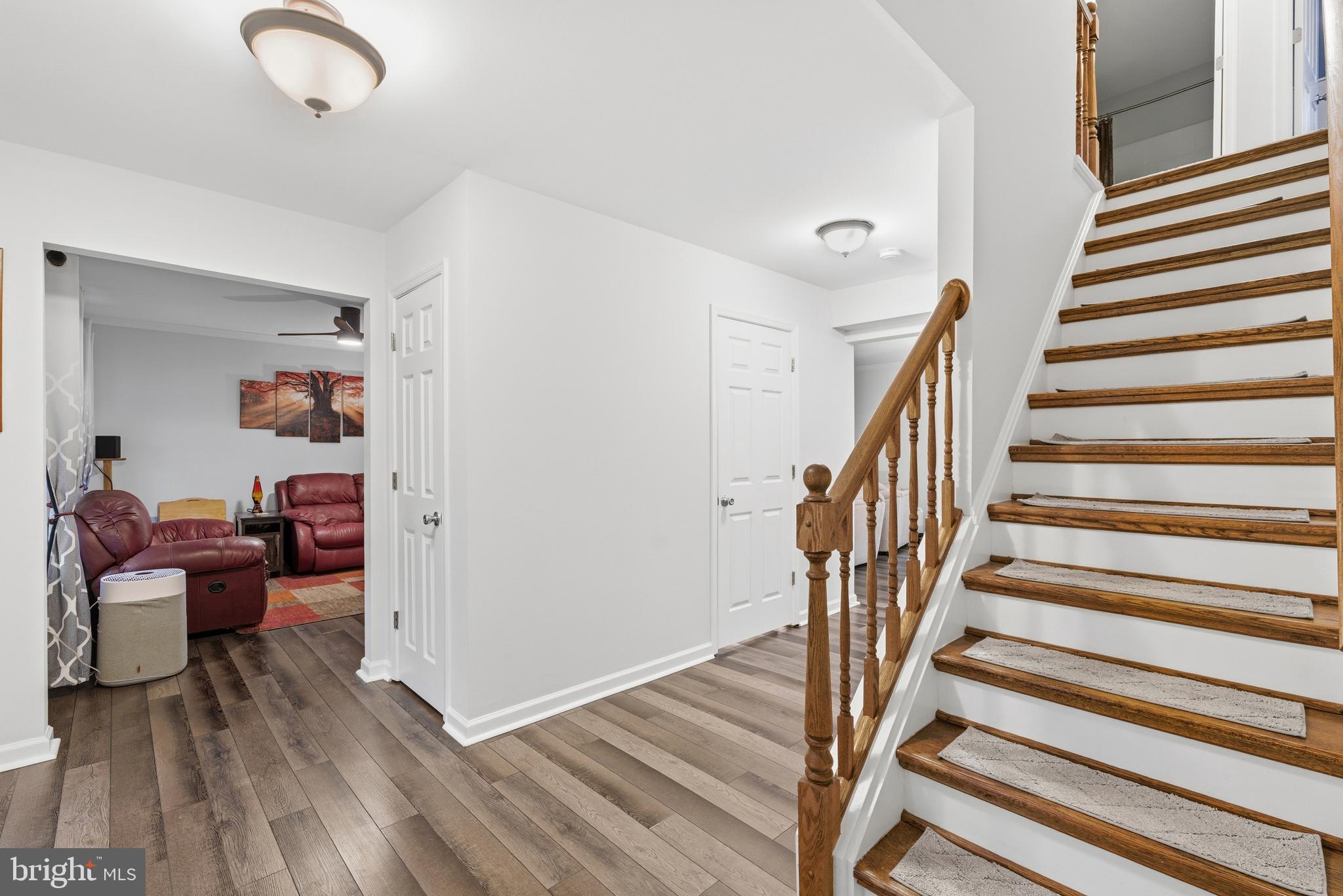 2550 Port Tobacco Road Nanjemoy, MD 20662 - Photo 15 of 70 a view of a hallway with wooden floor and staircase