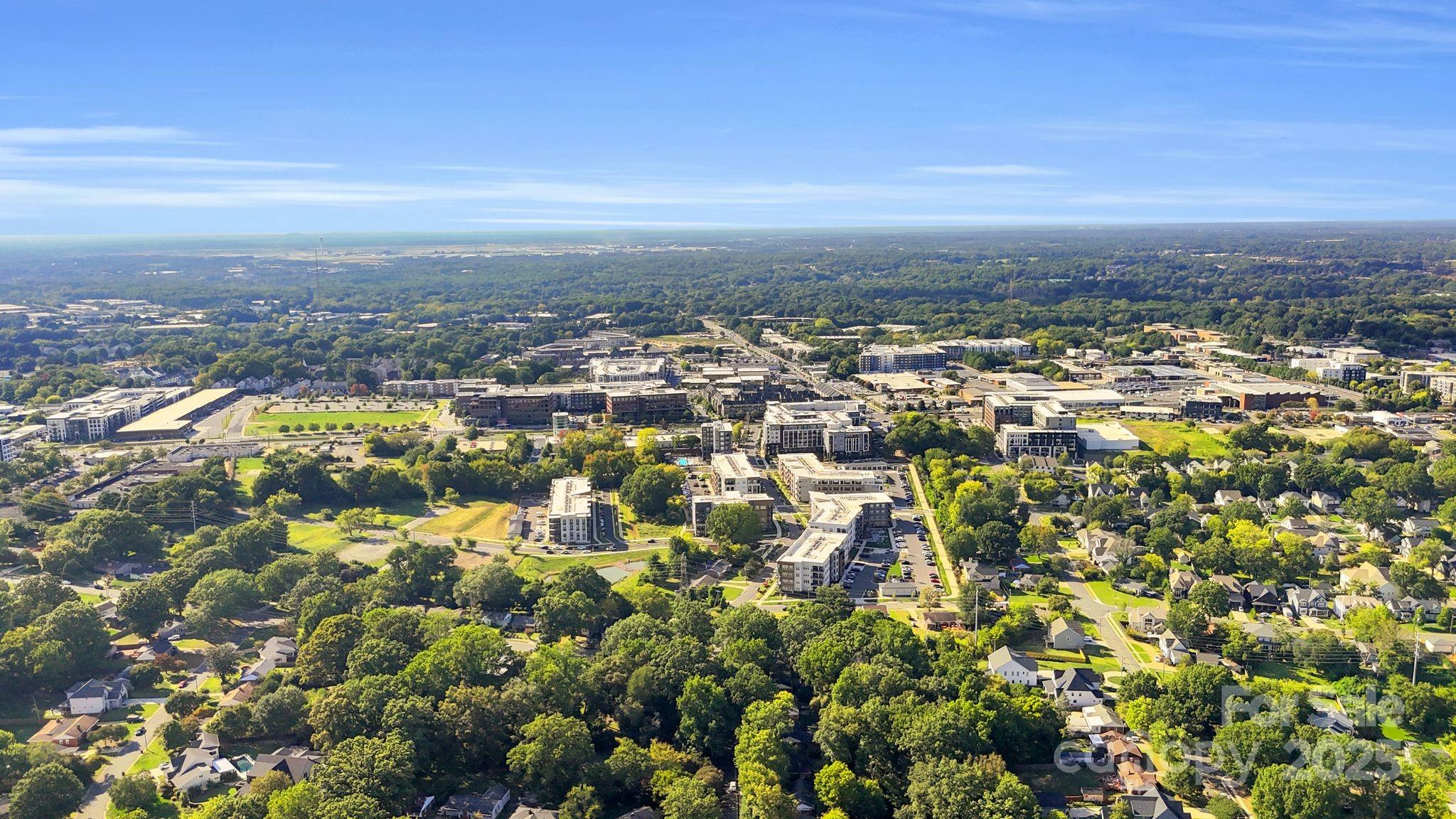 539 Hollis Road Charlotte, NC 28209 - Photo 22 of 23 an aerial view of multiple house