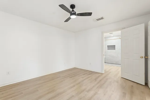 wooden floor in an empty room