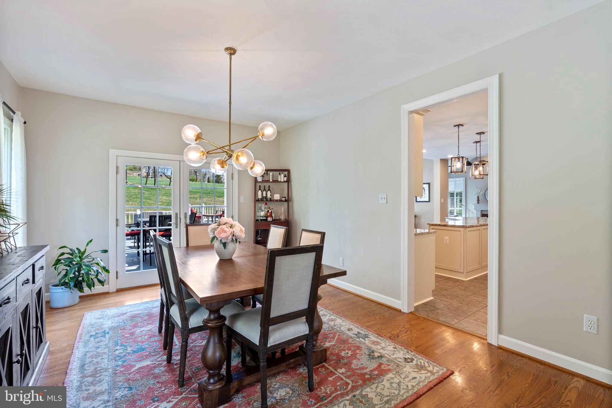 1231 Corbett Road Monkton, MD 21111 - Photo 14 of 107 Dining Room connects to Kitchen