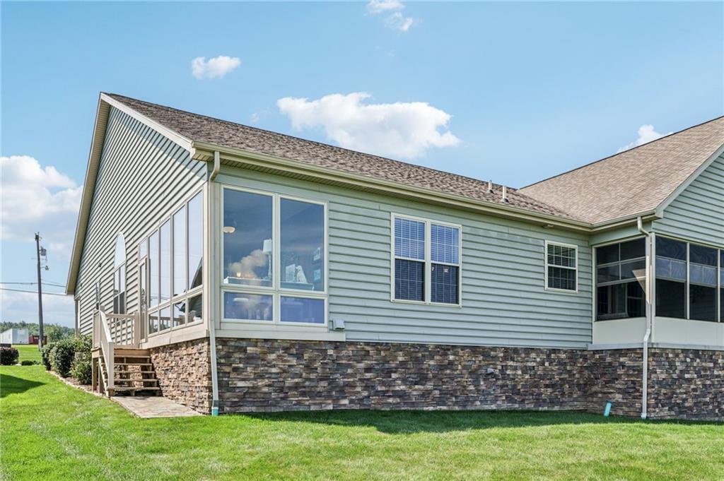 3377 Highway 982 Latrobe, PA 15650 - Photo 35 of 44 a front view of a house with a garden