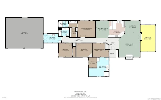 $1,100,000 | 2087 Granite Hills Drive, El Cajon, CA 92019