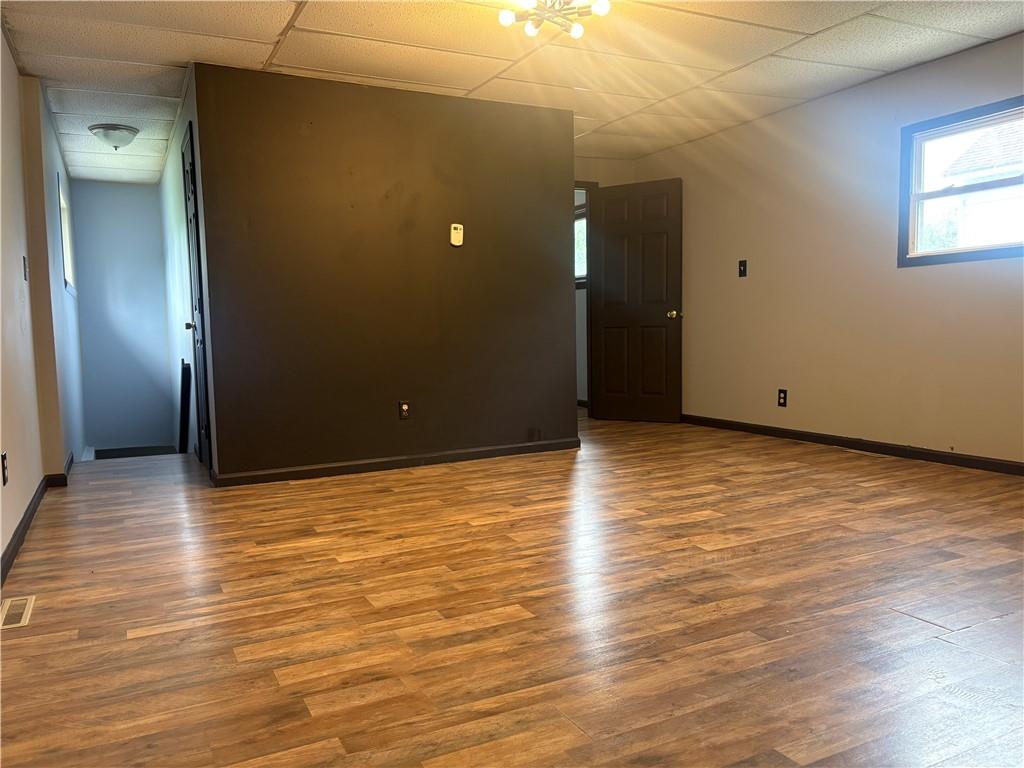 320 Beallsville Road Bentleyville, PA 15314 - Photo 11 of 26 a view of an empty room with wooden floor and a window