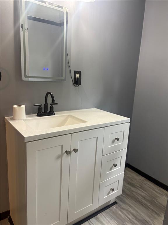 320 Beallsville Road Bentleyville, PA 15314 - Photo 14 of 26 a bathroom with a sink and a mirror