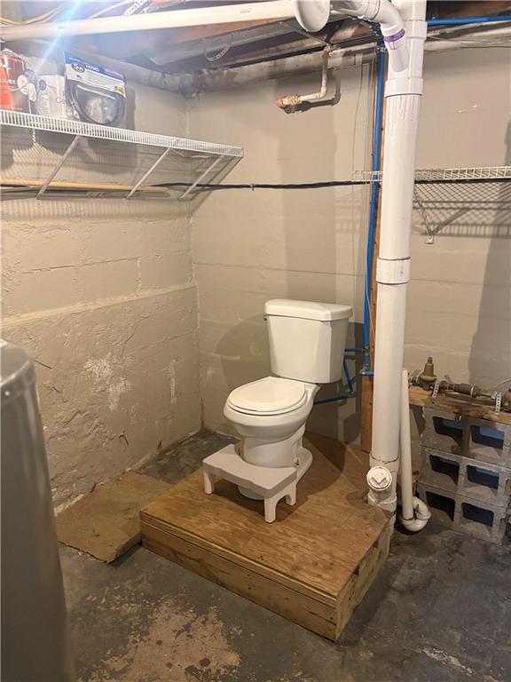 320 Beallsville Road Bentleyville, PA 15314 - Photo 22 of 26 a bathroom with a toilet and a shower