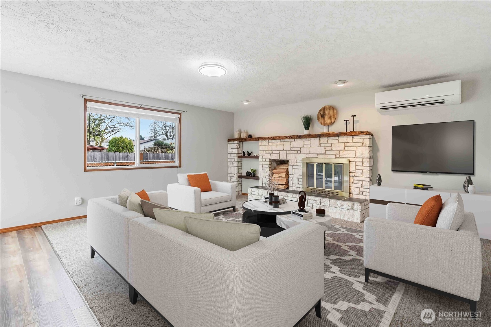 1 Independence Court Longview, WA 98632 - Photo 7 of 30 a living room with furniture and a flat screen tv