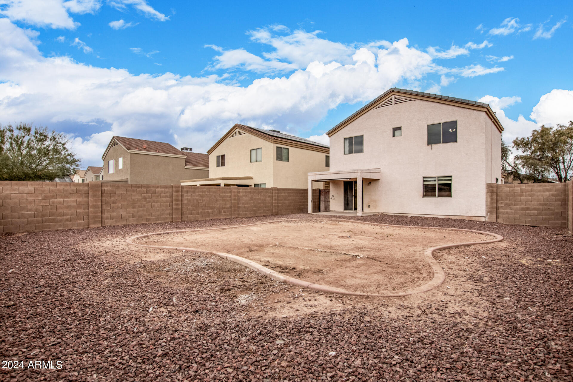 6747 East Refuge Road Florence, AZ 85132 - Photo 14 of 15 Backyard