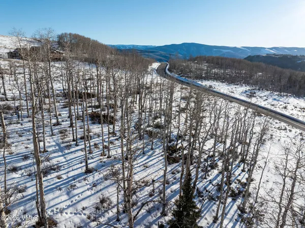 a view of city and mountain