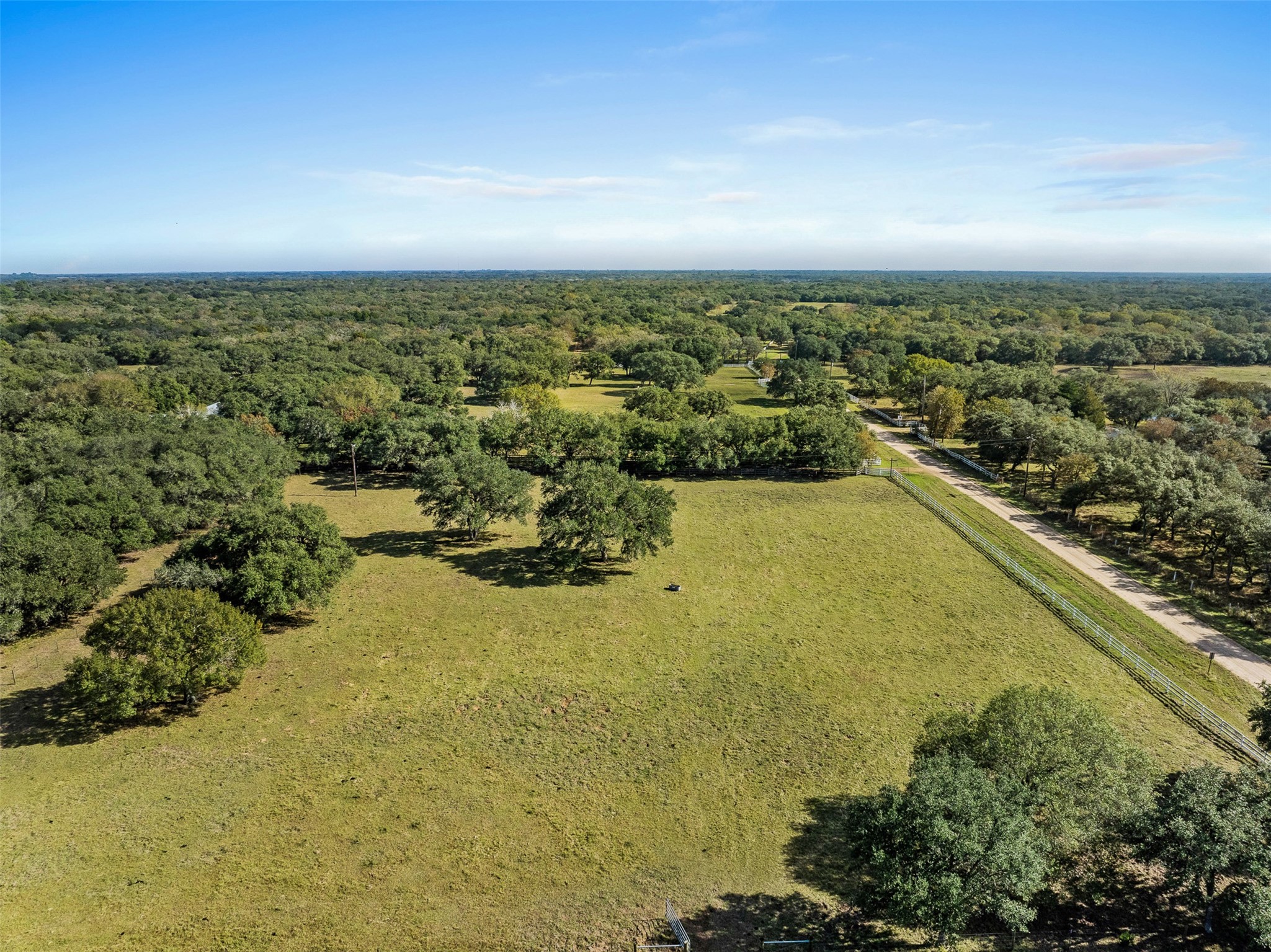 1131 Greak Road Weimar, TX 78962 - Photo 38 of 42 an aerial view of residential houses with outdoor space