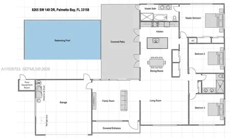 a picture of a floor plan