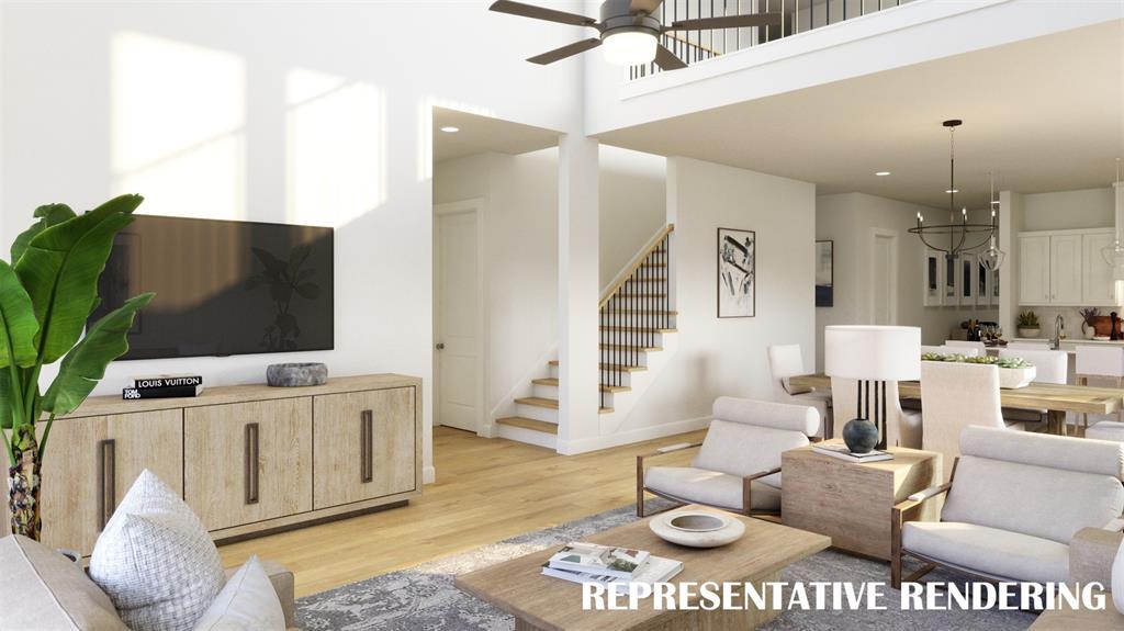 15820 Rue Drive Frisco, TX 75033 - Photo 5 of 14 With the main floor family room open to the upstairs game room, you can enjoy entertaining on multiple levels! VIRTUALLY STAGED RENDERING