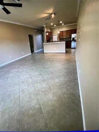 a view of a kitchen with a sink