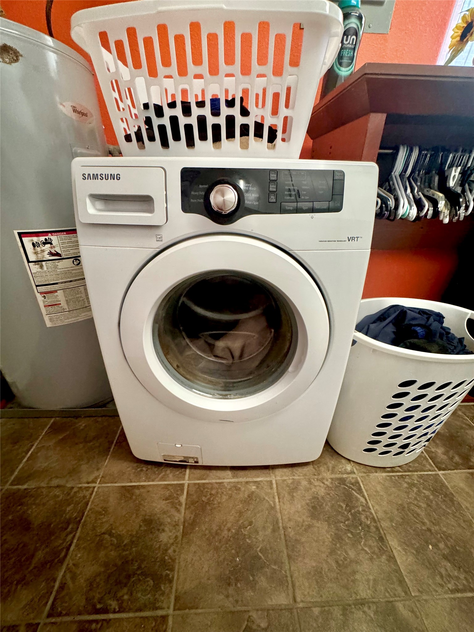 303 Charles Street Cleveland, TX 77327 - Photo 42 of 43 a utility room with dryer and washer