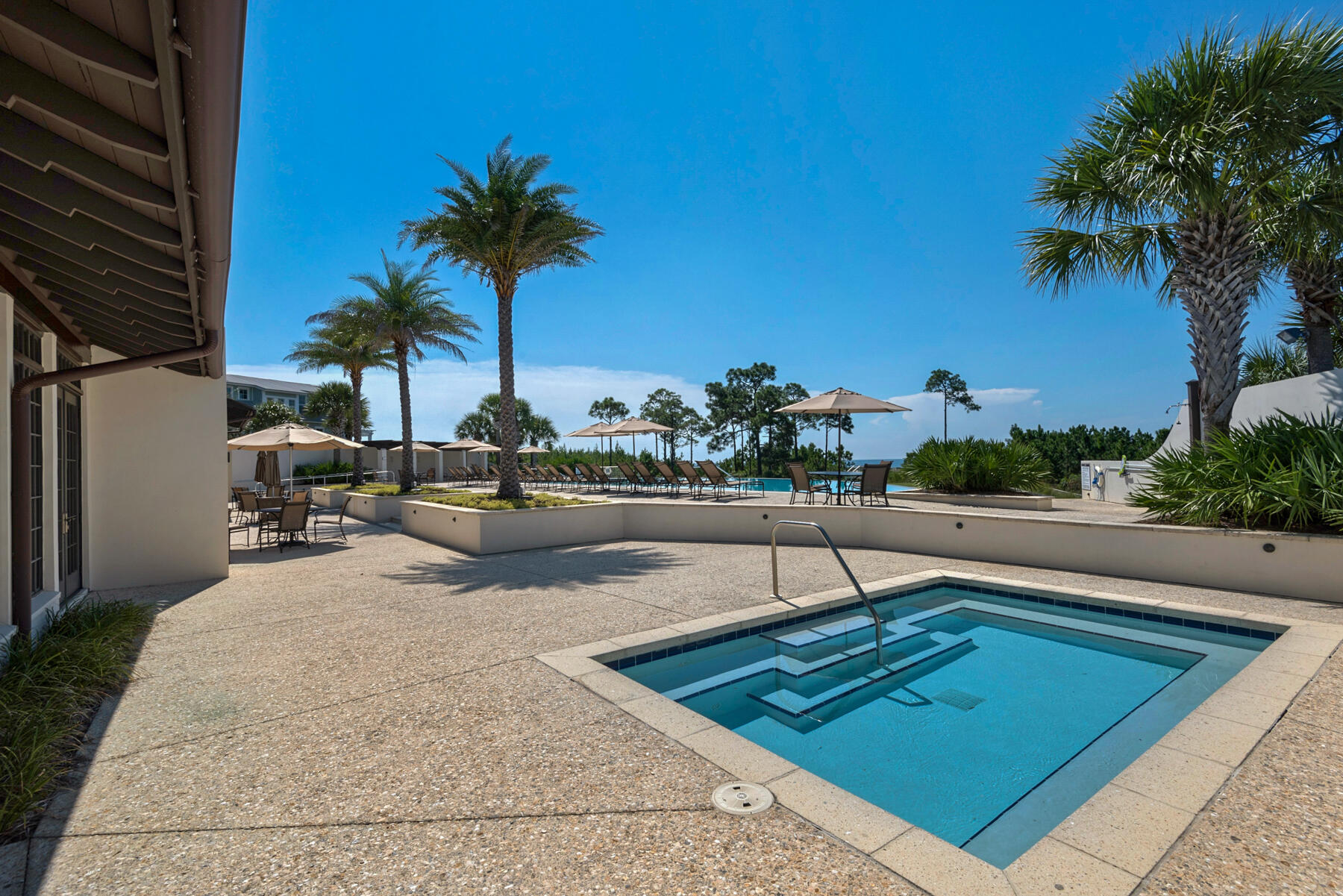 20 Cypress Walk Santa Rosa Beach, FL 32459 - Photo 15 of 47 a view of a swimming pool with a lounge chairs