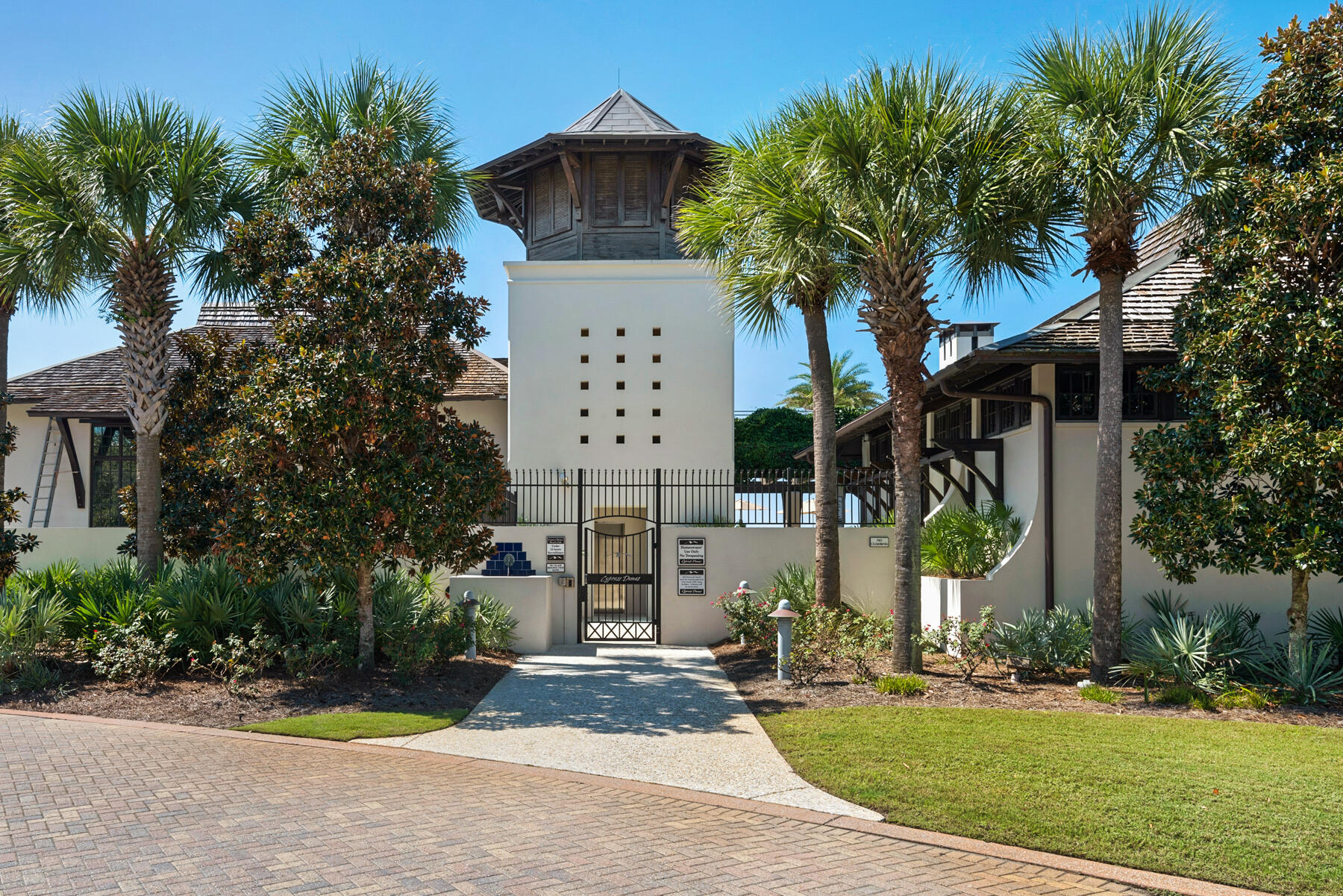 20 Cypress Walk Santa Rosa Beach, FL 32459 - Photo 20 of 47 front view of house with a yard and potted plants