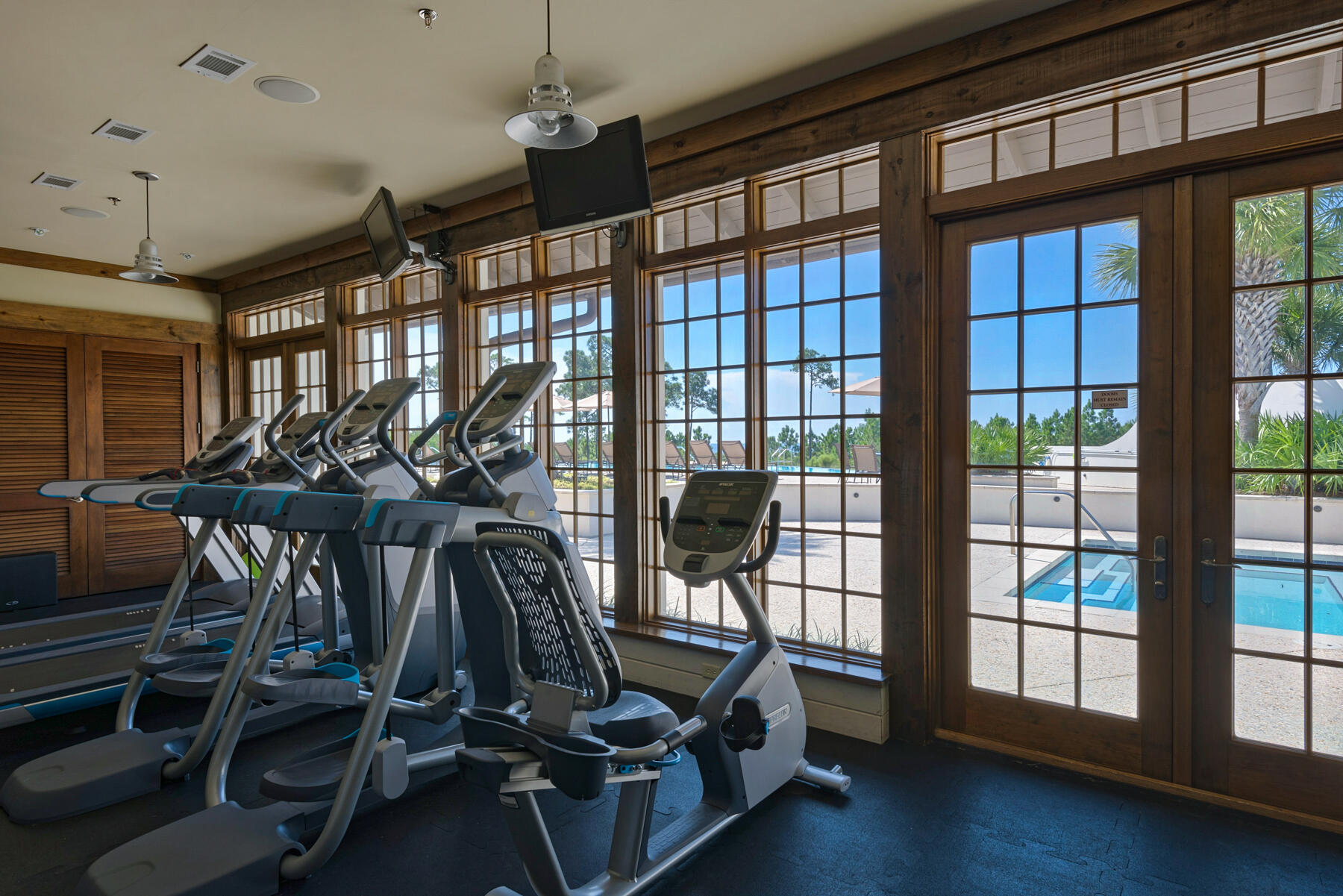 20 Cypress Walk Santa Rosa Beach, FL 32459 - Photo 37 of 47 a view of a room with gym equipment