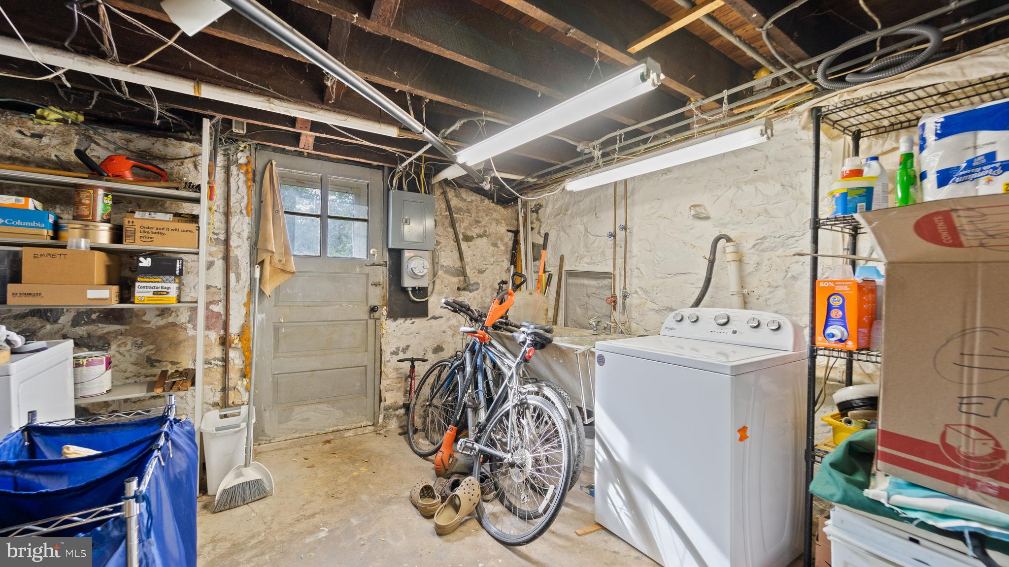 4512 Schenley Road Baltimore, MD 21210 - Photo 15 of 16 Basement Storage Area + W/D