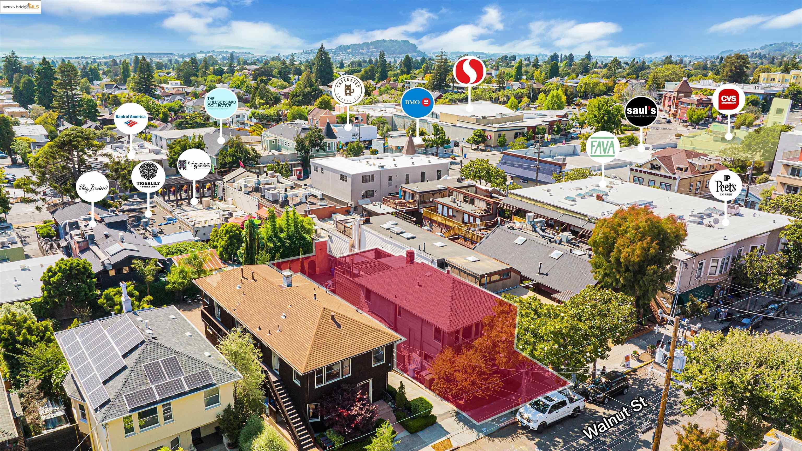 1512 Walnut Street Berkeley, CA 94709 - Photo 2 of 39 an aerial view of a city