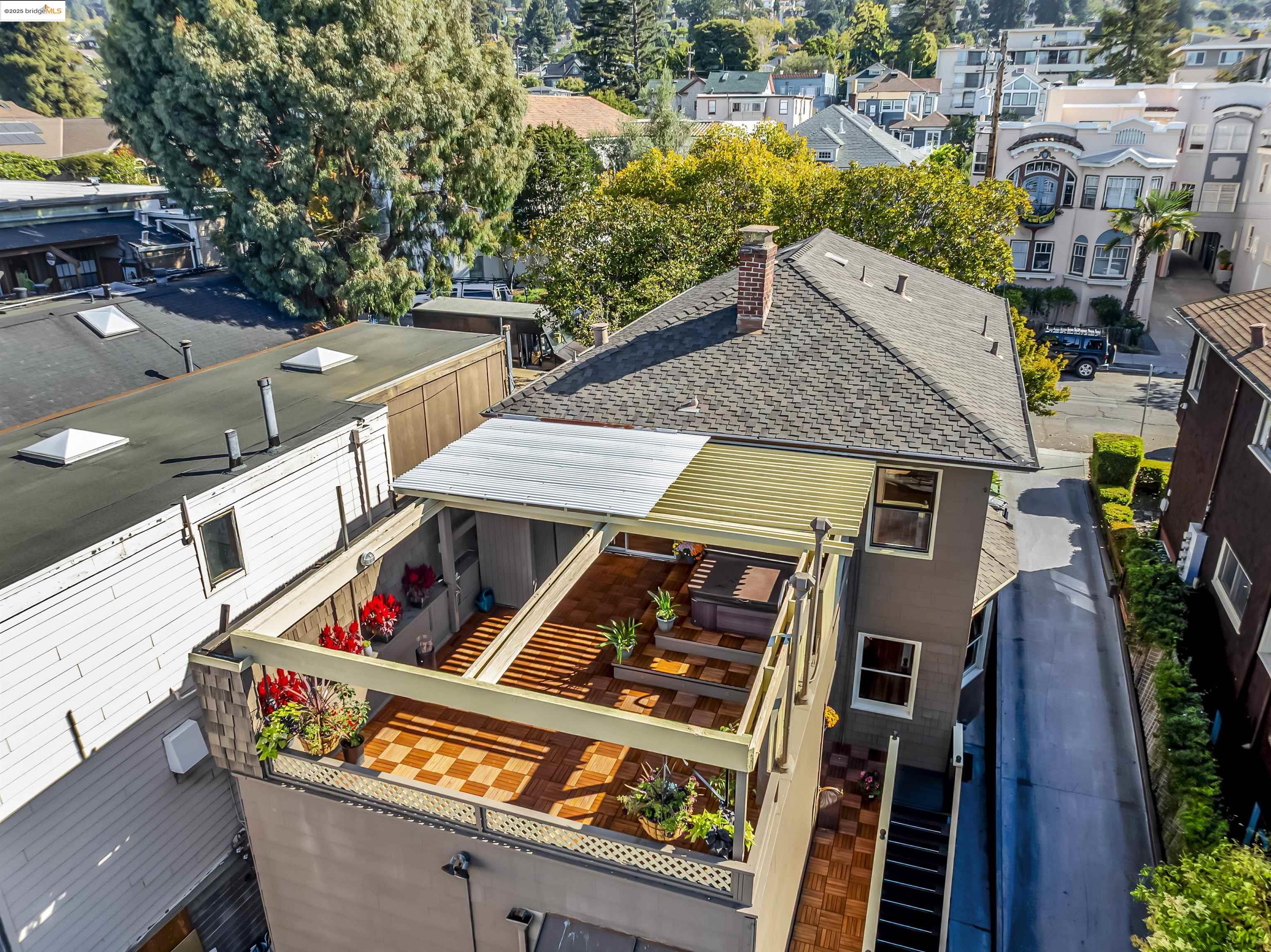 1512 Walnut Street Berkeley, CA 94709 - Photo 30 of 39 an aerial view of residential houses with outdoor space