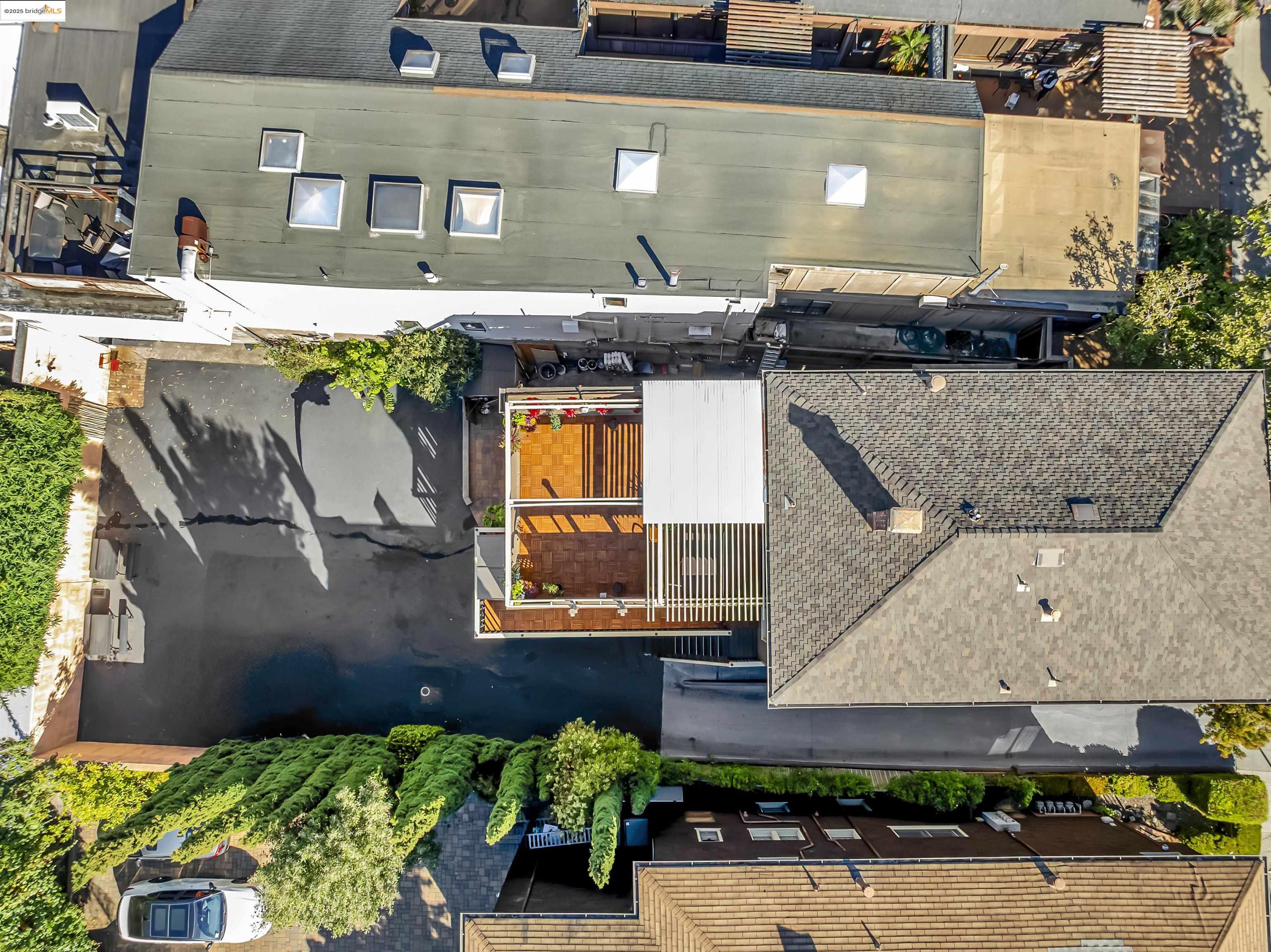 1512 Walnut Street Berkeley, CA 94709 - Photo 32 of 39 an aerial view of a house with a yard