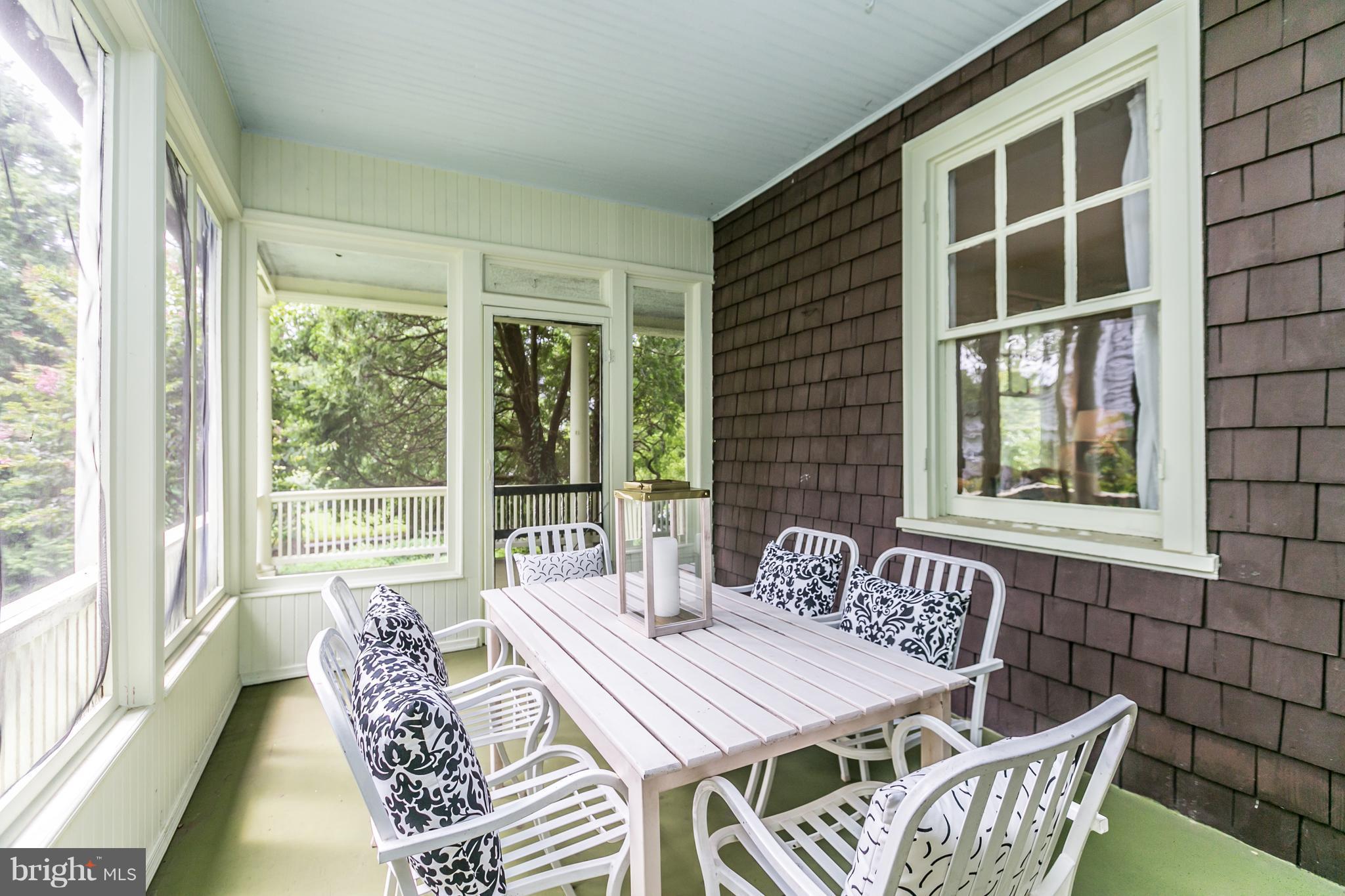 205 Hawthorn Road Baltimore, MD 21210 - Photo 28 of 29 Screened-in Porch off of Dining Room