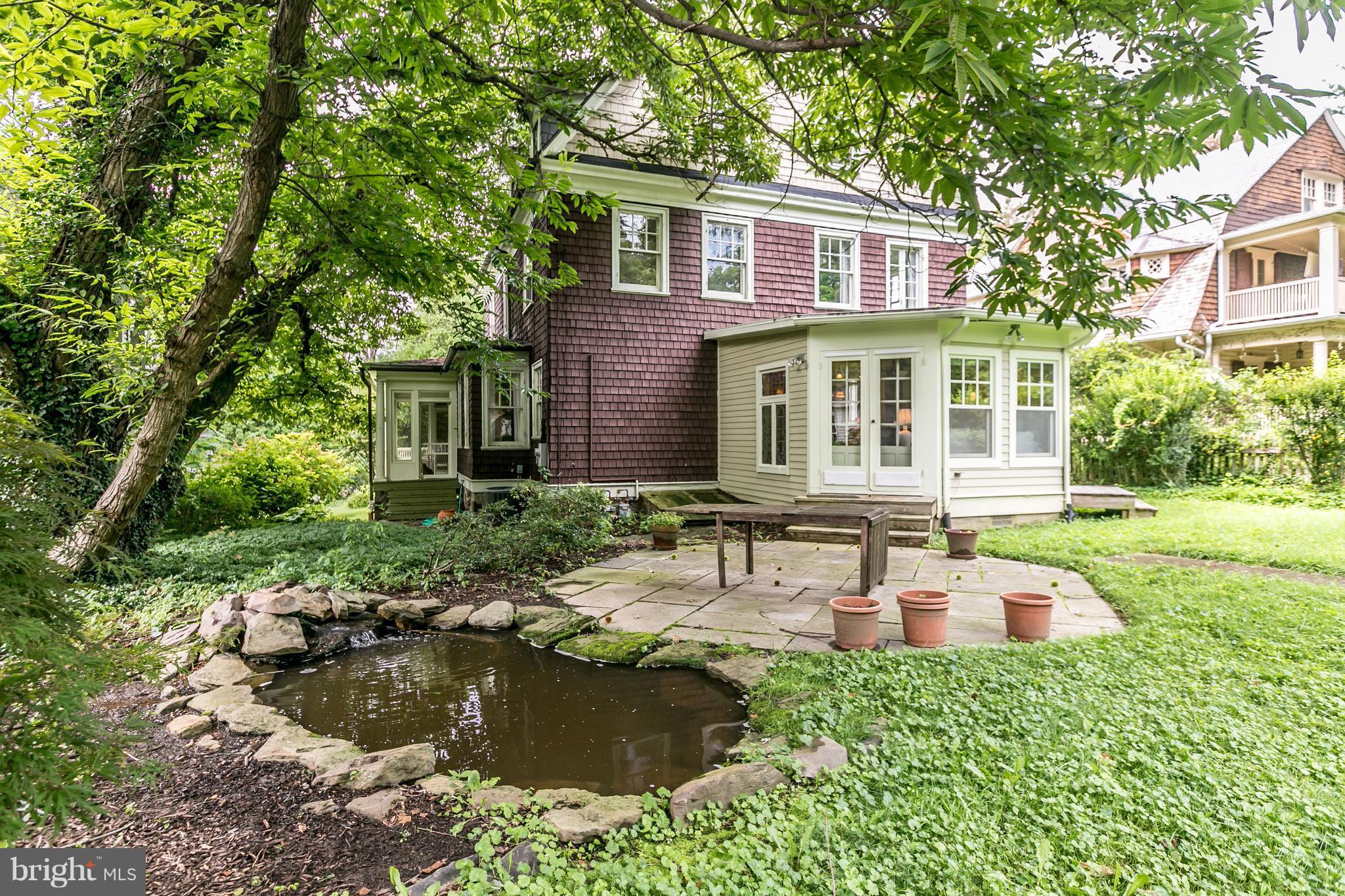 205 Hawthorn Road Baltimore, MD 21210 - Photo 29 of 29 Patio and Pond