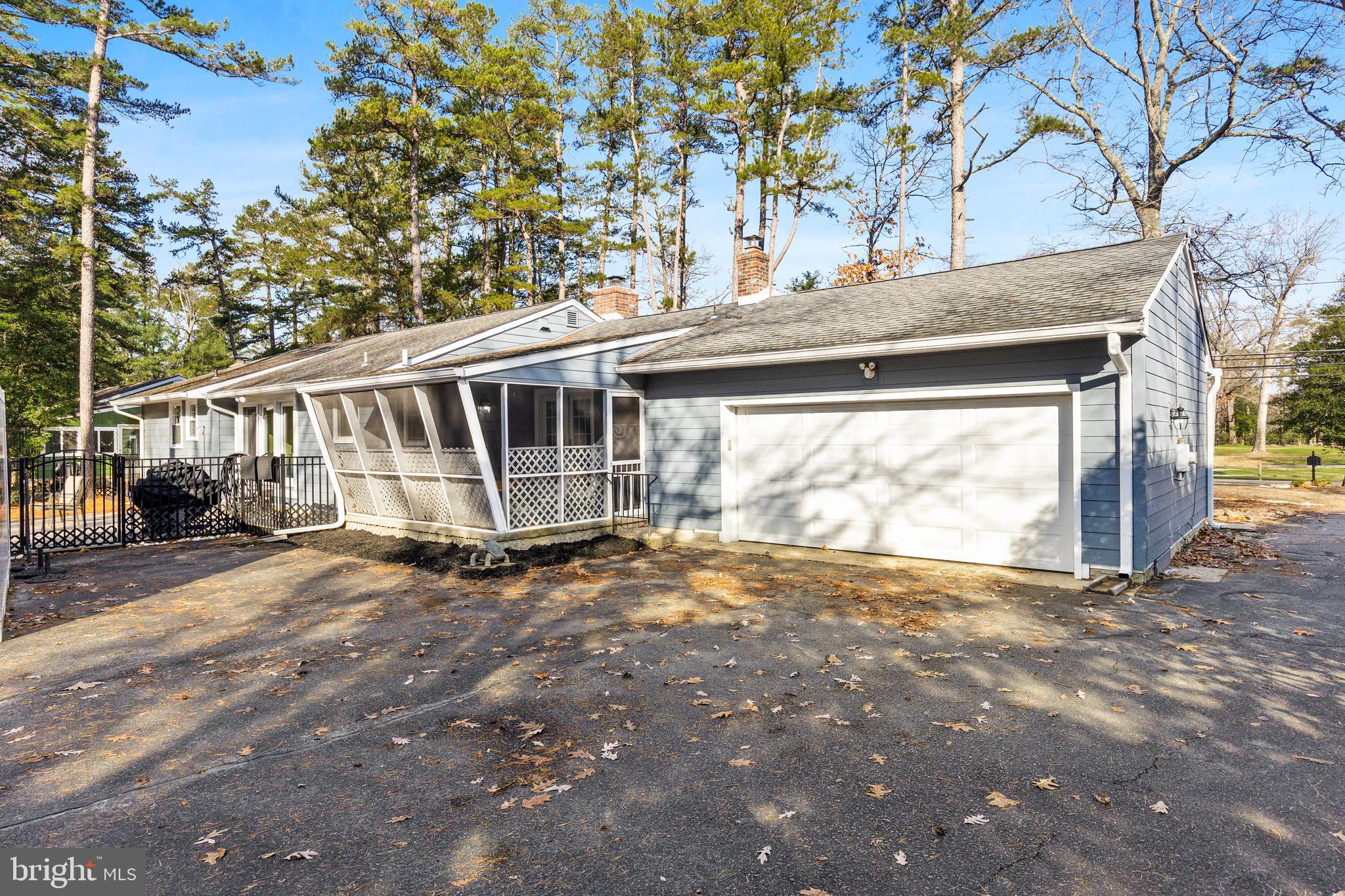206 Tabernacle Road Medford Lakes, NJ 08055 - Photo 25 of 30 Rear 2 Car Garage