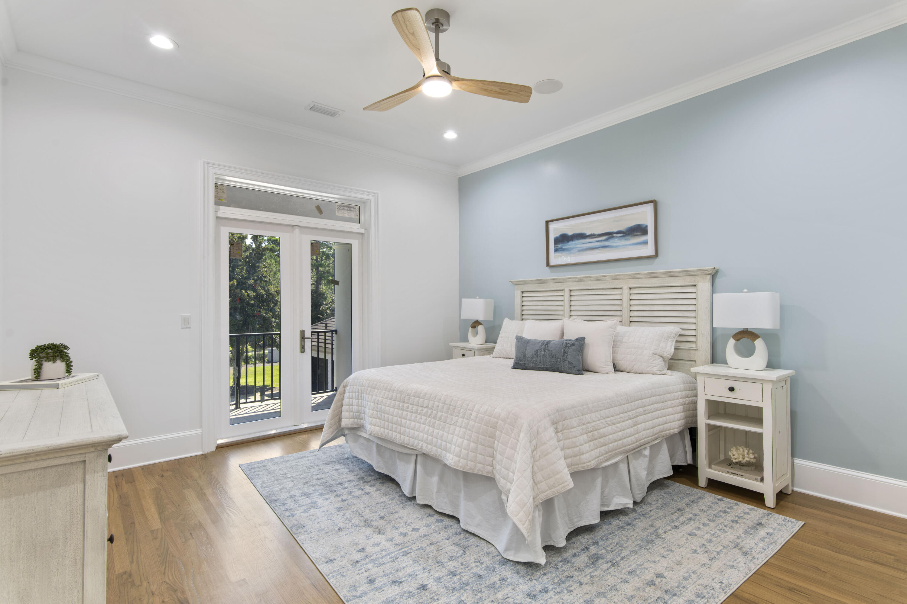 671 Driftwood Point Road Santa Rosa Beach, FL 32459 - Photo 28 of 41 a bedroom with a large bed and a window