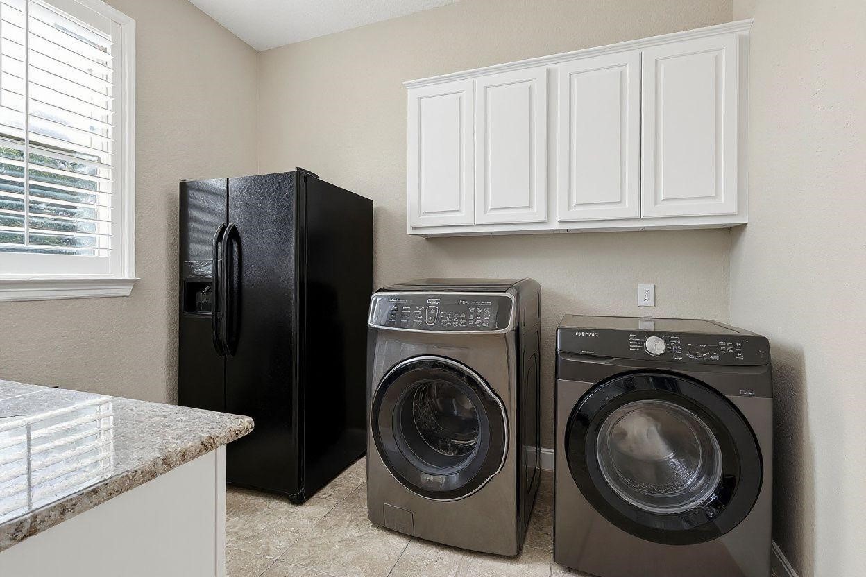 25803 Heritage Maple Drive Spring, TX 77389 - Photo 46 of 46 a utility room with sink dryer and washer