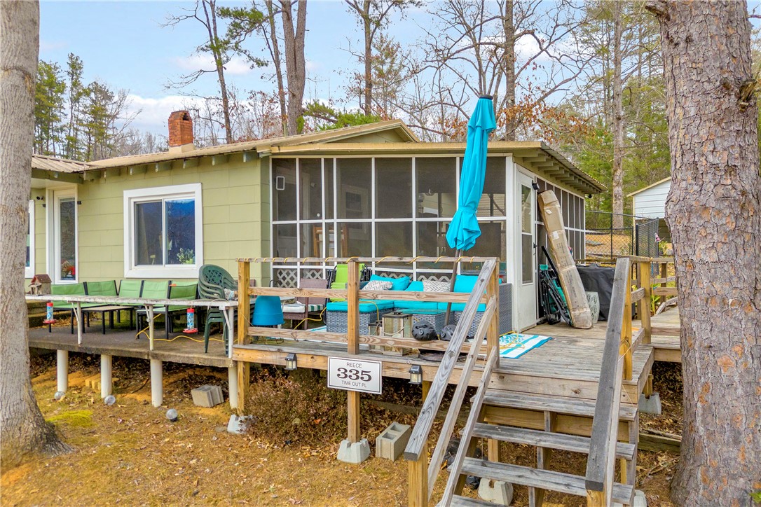 335 Time Out Place Tamassee, SC 29686 - Photo 20 of 49 Screened in Porch