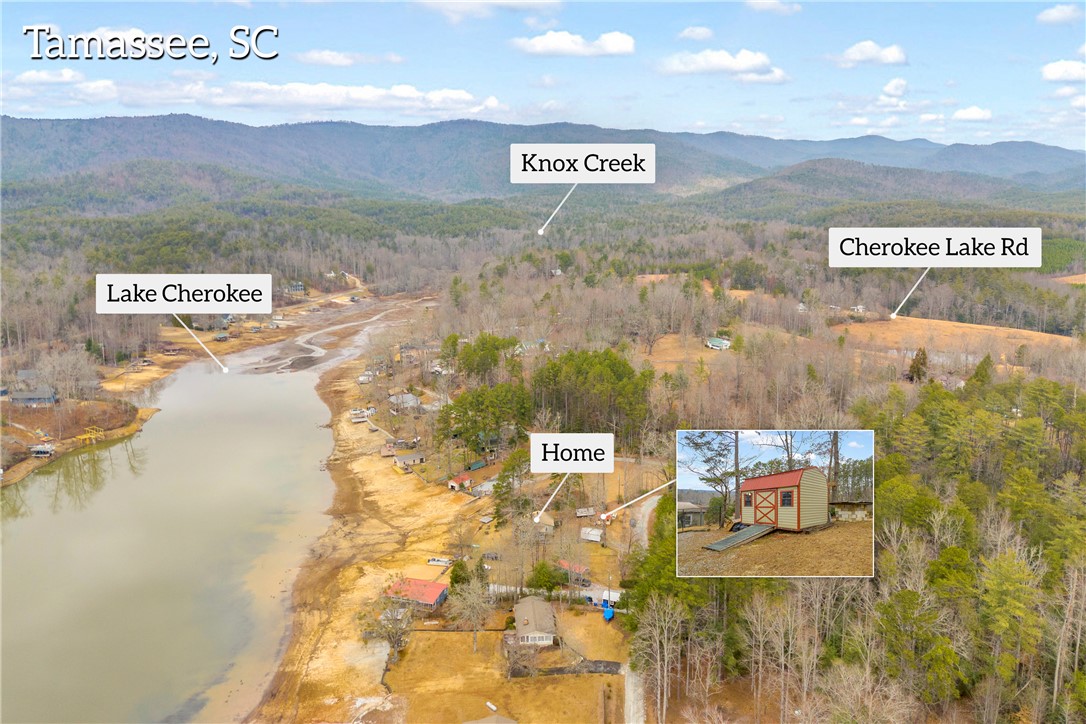 335 Time Out Place Tamassee, SC 29686 - Photo 27 of 49 Lake is down to allow owners to work on their docks