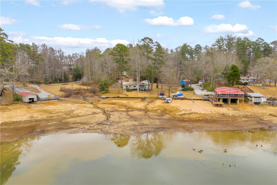 335 Time Out Place Tamassee, SC 29686 - Photo 49 of 49 Lake is down to allow owners to work on their docks