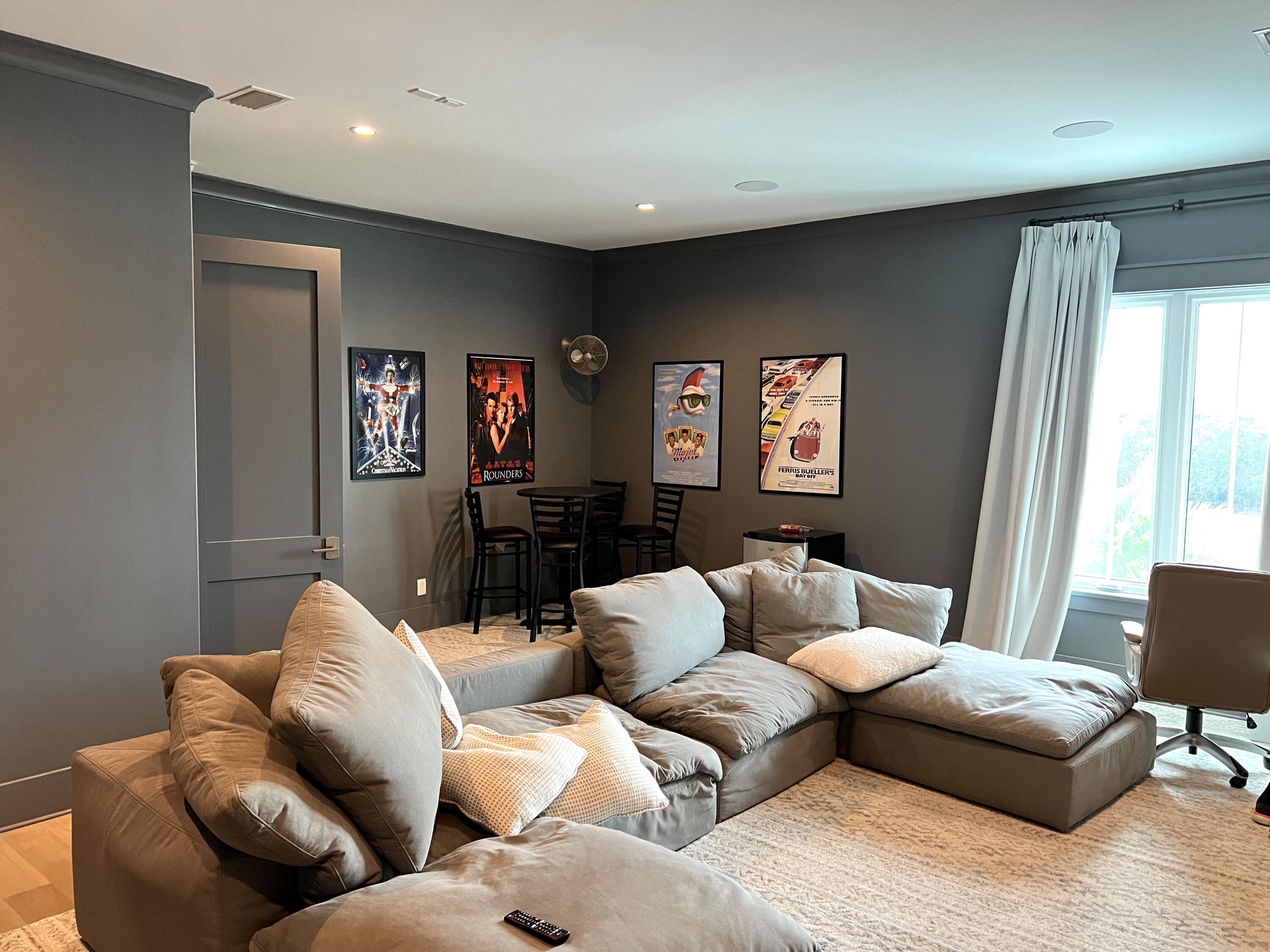 69 Brenda Lane Inlet Beach, FL 32461 - Photo 19 of 46 a living room with furniture and a flat screen tv