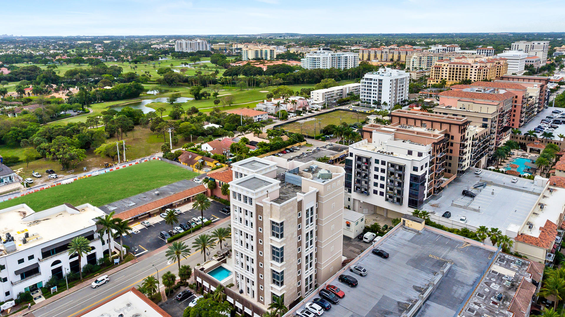 455 East Palmetto Park Road, Unit 7W Boca Raton, FL 33432 - Photo 36 of 39 Aerial