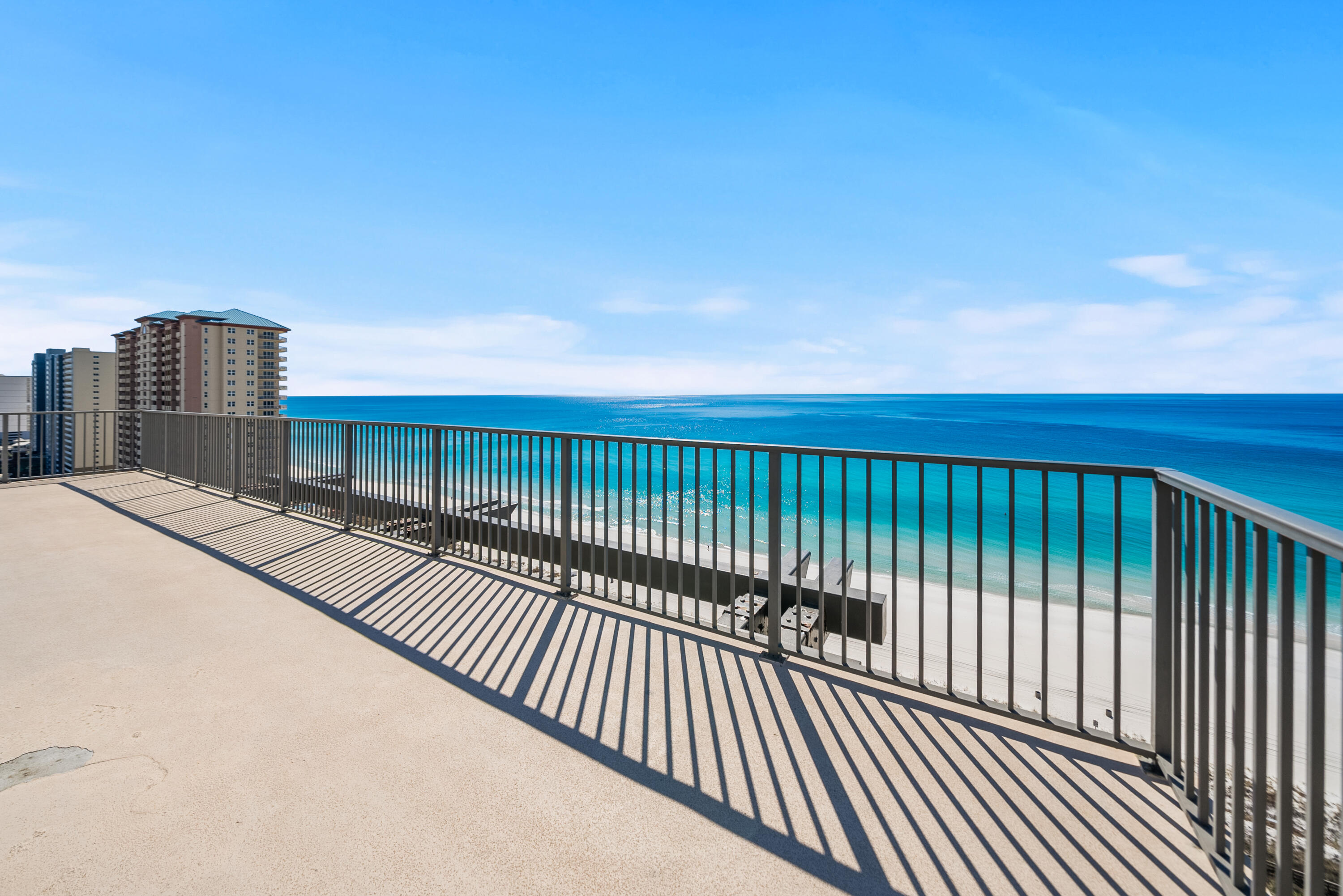 15100 Front Beach Road, Unit 1604 Panama City Beach, FL 32413 - Photo 35 of 66 a view of a balcony with city view