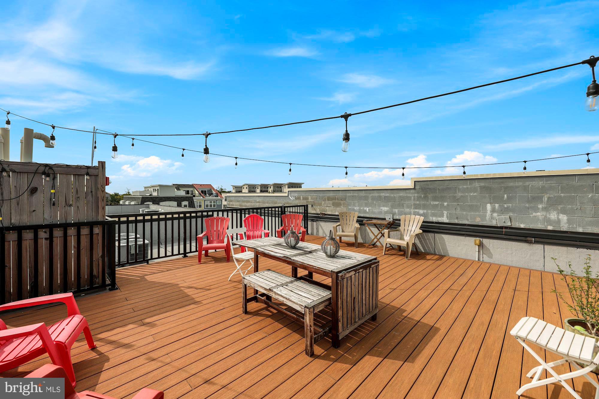 756 Park Road Northwest, Unit 2 Washington, DC 20010 - Photo 27 of 48 a view of a terrace with seating space