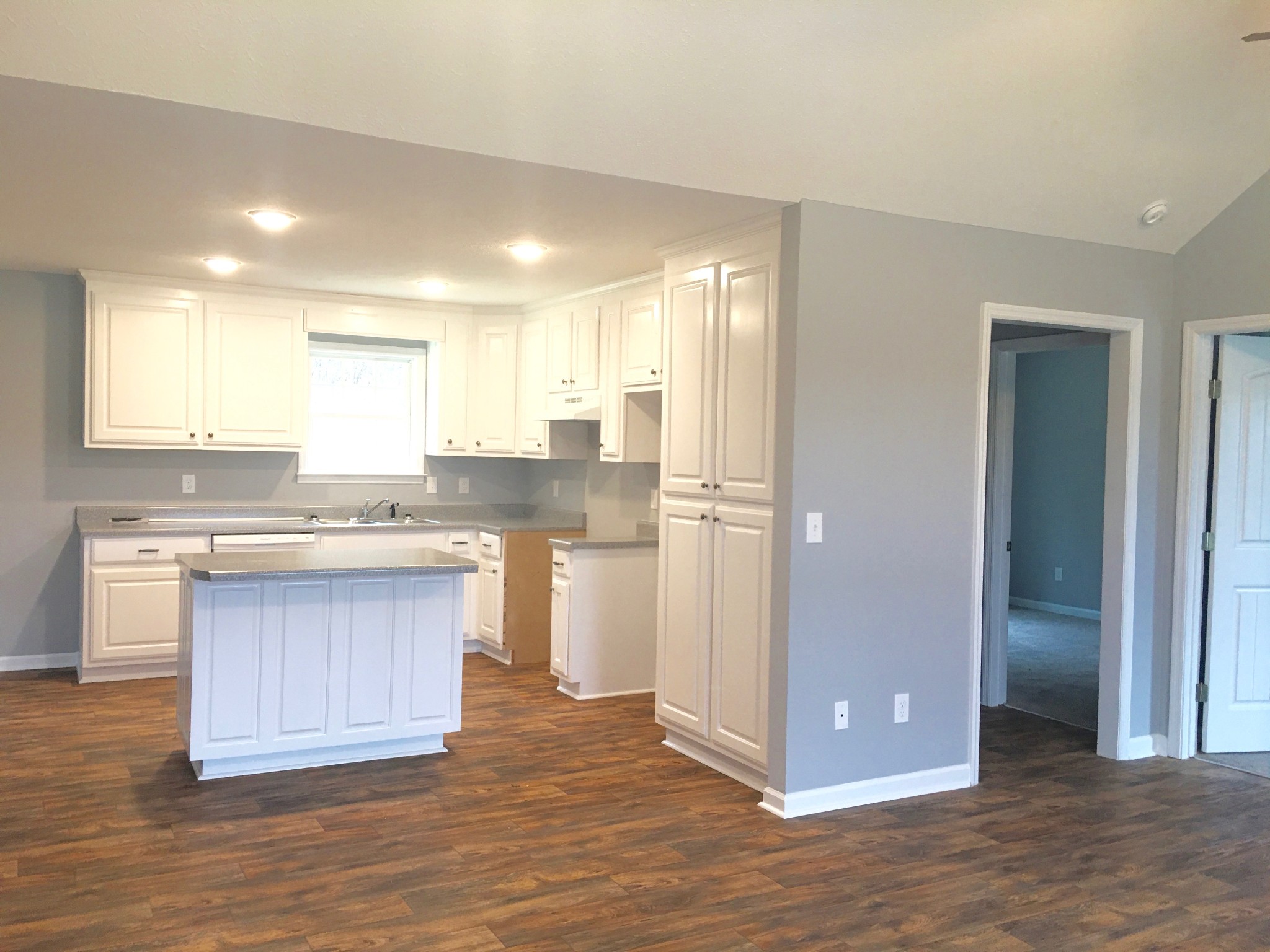 45 Cecil Johnson Road Mulberry, TN 37359 - Photo 5 of 12 a view of kitchen with granite countertop cabinets and window