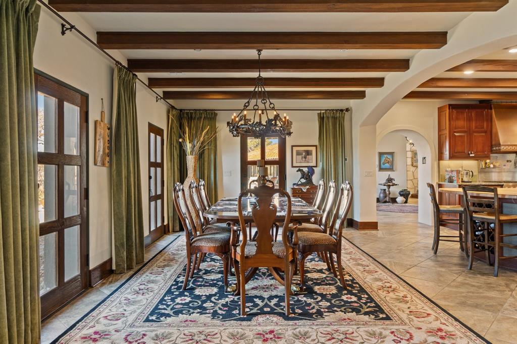 154 Mr Bar Par Hunt, TX 78024 - Photo 19 of 40 a view of a dining room with furniture window and wooden floor