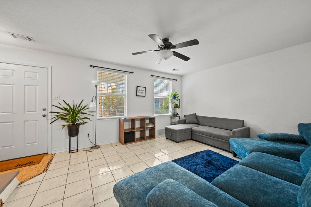 246 Trestle Tree San Marcos, TX 78666 - Photo 3 of 14 a living room with furniture and a potted plant